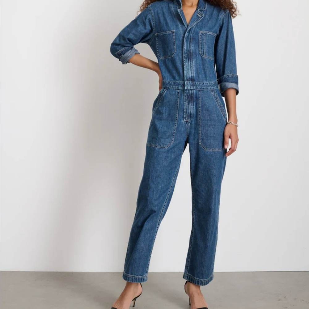 Alex Mill Jumpsuit - Blue Lightweight Denim